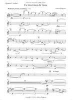 Ce Morceau De Tissu : For Two String Quartets (2016).