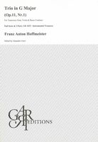Trio In G Major, Op. 11 Nr. 1 : For Transverse Flute, Violin & Basso Continuo / Ed. Alejandro Garri.
