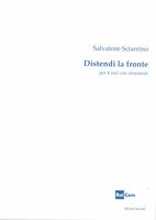 Distendi La Fronte : Per 4 Voci Con Strumenti.