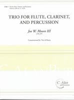 Trio : For Flute, Clarinet and Percussion.