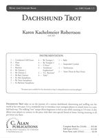 Dachshund Trot : For Concert Band.