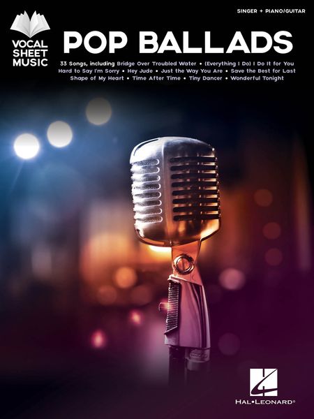 Pop Ballads : For Singer and Piano/Guitar.