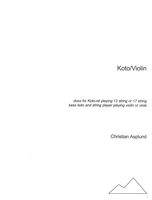 Koto/Violin (1997-98).