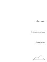 Syncronic : For E Flat Tuba and Recorded Sound.