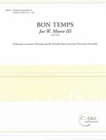 Bon Temps : For Percussion Quartet.