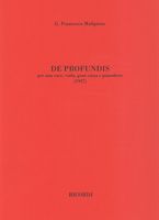 De Profundis : Per Una Voce, Viola, Gran Cassa E Pianoforte (1937).