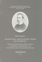 Warum Singt der Franzose Anders Als Er Spricht?