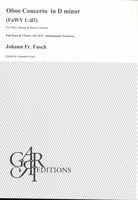 Oboe Concerto In D Minor, FaWV L:D3 : For Oboe, Strings and Basso Continuo / Ed. Alejandro Garri.