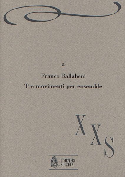 3 Movimenti : Per Ensemble.