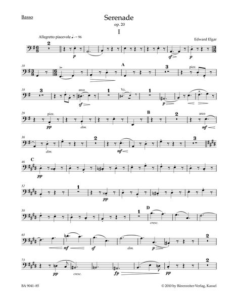 Serenade, Op. 20 : For Strings / edited by Christopher Hogwood.