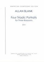 Four Triadic Portraits : For Three Bassoons (2010).