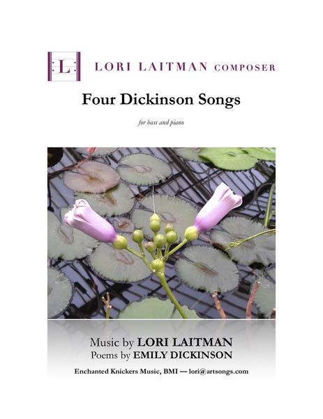 Four Dickinson Songs : For Bass and Piano.