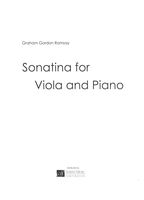 Sonatina : For Viola and Piano.