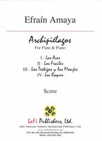 Archipiélagos : For Flute and Piano (2014).
