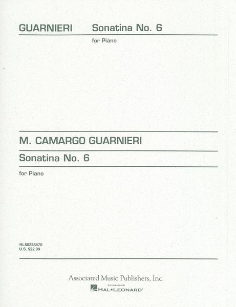 Sonatina No. 6 : For Piano Solo.