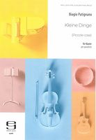 Kleine Dinge : Für Klavier (1986-88).