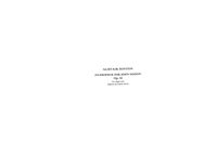 Pansophiæ For John Ogdon, Op. 22 : For Organ Solo / edited by Frazer Jarvis.