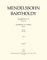 Symphony No. 4 In A Major, Op. 90 (Italian) / edited by Christopher Hogwood.