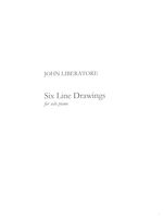 Six Line Drawings : For Solo Piano (2016).