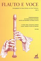 Flauto E Voce, Heft 15 : Originalkompositionen Für Alt Oder Bass, 2 Bis 4 Blockflöten und Basso.