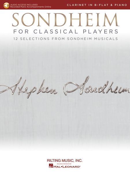 Sondheim For Classical Players : 12 Selections For Clarinet and Piano.