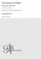 Trio Sonata In D Major : For 2 Violins and Basso Continuo / Ed. Alejandro Garri.