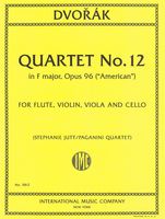 Quartet No. 12 In F Major, Op. 96 (American) : For Flute, Violin, Viola and Cello.