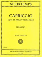 Capriccio, Op. 55 (Op. 9 Posthumous) : For Viola / edited by Frank Foerester.