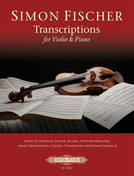 Transcriptions : For Violin and Piano.