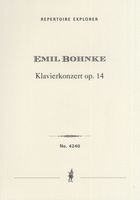 Piano Concerto, Op. 14.