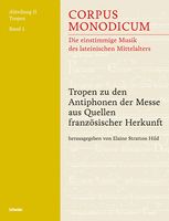 Tropen Zu Den Antiphonen der Messe Aus Quellen Französischer Herkunft.