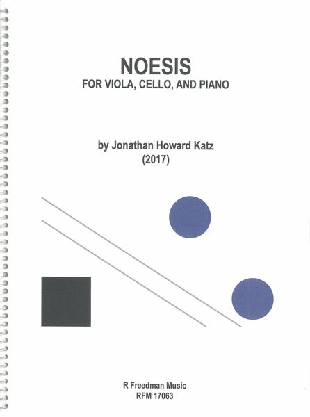 Noesis : For Viola, Cello and Piano (2017).