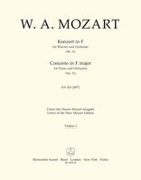Concerto No. 11 In F Major, K. 413 (378a) : For Piano and Orchestra / edited by Christoph Wolff.