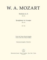 Symphony No. 21 In A Major K. 134 : For Orchestra / edited by Wilhelm Fischer.