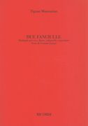 Due Fanciulle : Madrigale Per Voce, Flauto, Violoncello E Pianoforte.