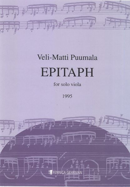 Epitaph : For Solo Viola (1995).