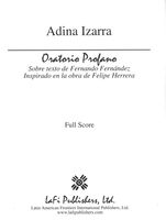Oratorio Profano : For Mezzo Soprano, Baritone, Flute, Guitar, Harp and Percussion (1997).