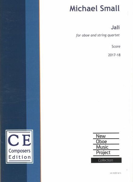 Jali : For Oboe and String Quartet (2017-18).