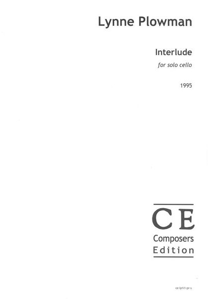 Interlude : For Solo Cello (1995).