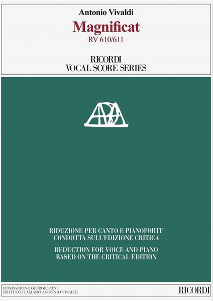 Magnificat, RV 610/611 / edited by Michael Talbot.
