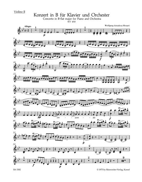 Concerto No. 15 In B Flat Major : For Piano and Orchestra, K. 450 / edited by Marius Flothuis.
