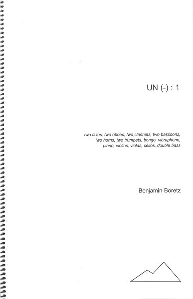 Un(-):1 : For Orchestra.