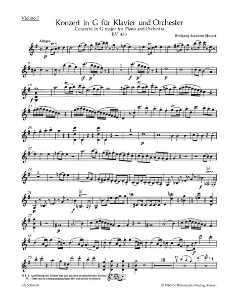 Concerto No. 17 In G Major, K. 453 : For Piano and Orchestra / edited by Eva and Paul Badura-Skoda.