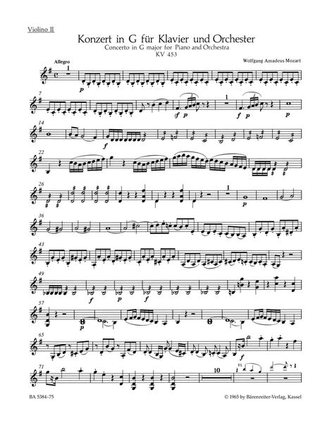 Concerto No. 17 In G Major, K. 453 : For Piano and Orchestra / edited by Eva and Paul Badura-Skoda.