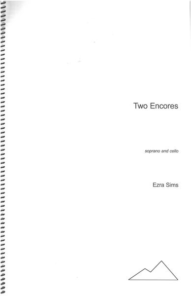 Two Encores : For Soprano and Cello (1997).