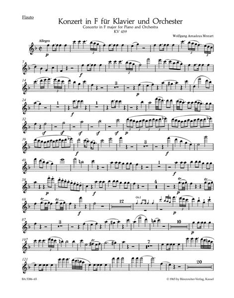 Concerto No. 19 In F Major, K. 459 : For Piano and Orchestra / edited by Eva and Paul Badura-Skoda.
