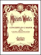 Concerto In G Major : For Flute & Piano / Cadenzas by Ary Van Leeuwen.