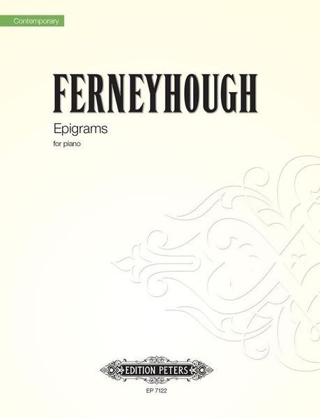 Epigrams : For Piano.