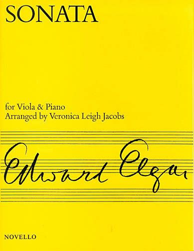 Sonata : For Viola and Piano / arranged by Veronica Leigh Jacobs.