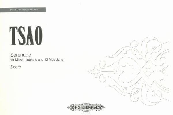 Serenade : For Mezzo-Soprano and 12 Musicians.